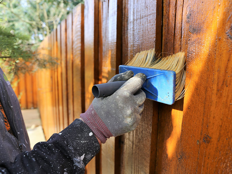 Fence Stain Contractor in Greater Houston Area